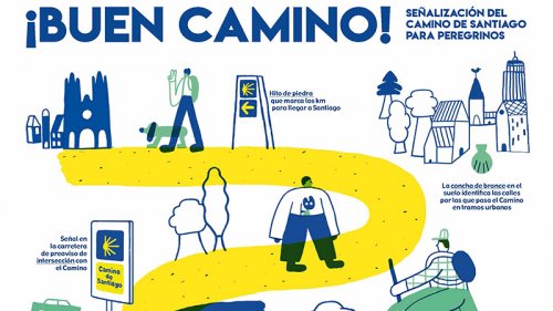 Nieuwe richtlijnen voor de markeringen van de Camino de Santiago