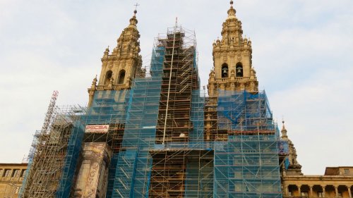 Missen kathedraal Santiago tijdelijk verplaatst